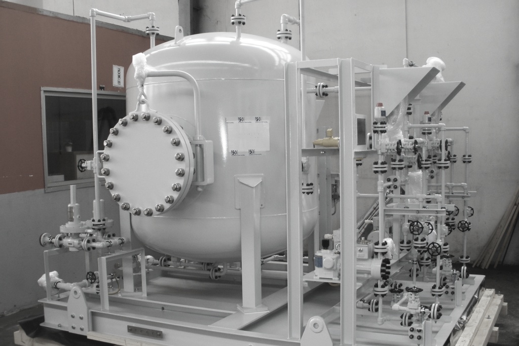 Dosing Packages with selfregulating Blanketing System Asco Pompe